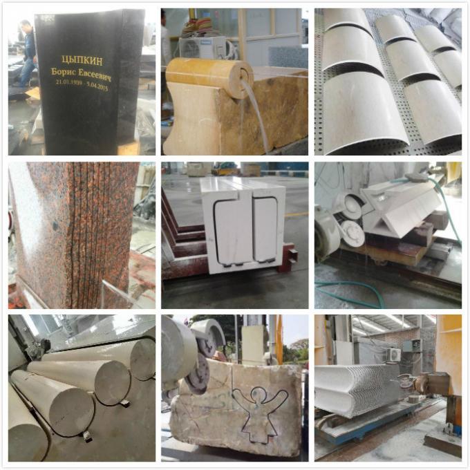 CNC het Granietsteen van Draaddiamond wire saw machine marble 0