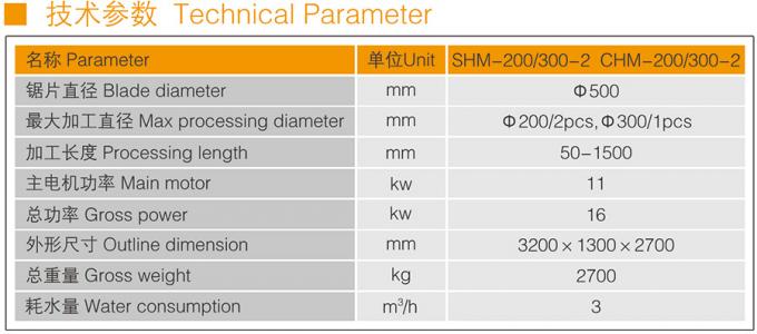 500mm Kolomsnijmachine Twee PCs-Balustersnijmachine 0