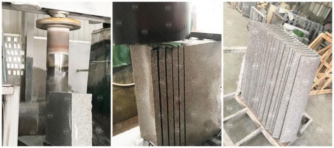 Van de het Granietplak van de Brugkolom de Randsnijmachine met vier cilinders 2500mm 0