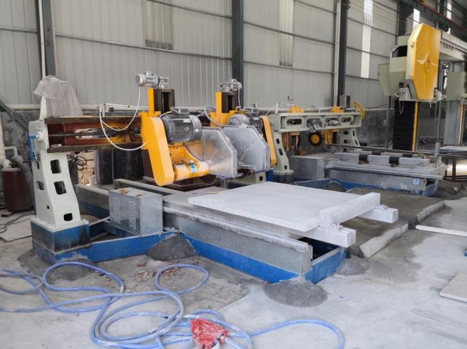 Van de de Randsnijmachine van de vier Bladsteen van de de Kolomplak de In orde makende Machine 0