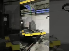 Diamantdraadzaag binnen maximale verwerking Grootte 2000*3000*1500mm En bruto gewicht 5500kg