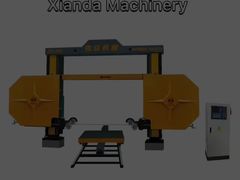 11kW CNC Diamantdraadzaag Profielrouter Steen Profileringsmachine Snijden Graniet