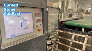 Snijd gebogen steen sneller CNC-draadzaag