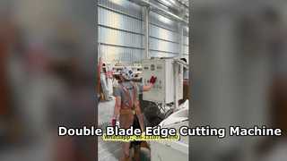 Hoge nauwkeurigheid dubbele bladrandsnijmachine voor het in orde maken van kolomplaten en het verwerken van stenen kolommen