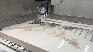 5-assige CNC 3D steensculptuur snijrouter