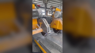 Vierdelige randsnijmachine voor kolomplaten