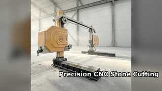 CNC Wire Saw Machine for Precision Stone Cutting