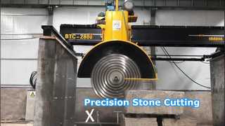 Precieze steensnijmachine