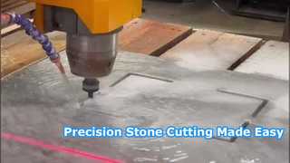 Xianda Expand 450MC / 450L-MC 4+1-assige CNC-brugzaagmachine Running & Countertop Cutting Demo