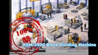 RSM-3500 Blokverdeelmachine