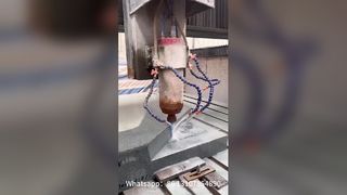 CNC-vlakke steenhouwenmachine voor aangepast steenpatroonontwerp en oppervlaktegravure