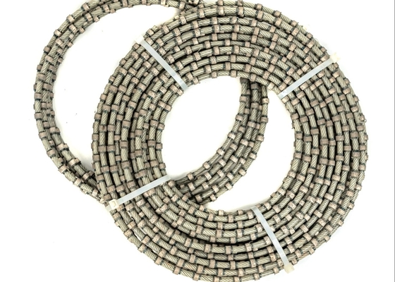 kwaliteit  Granite Block Dressing Tools Granite Diamond Wire Saw To Cutting Stone 11mm fabriek