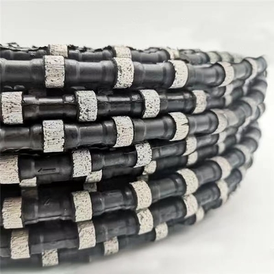 11.5mm Diamond Marble Wire Saw Quarrying Hulpmiddelen aan het Snijden van Harde Steenrots