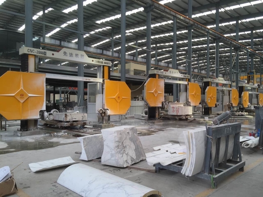 Hoge snelheid CNC Diamond Wire Saw Machine cnc-2000/2500/3000