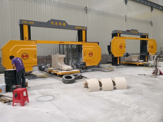 Hoge snelheid API Certified CNC Diamond Wire Saw Machine voor Knipsel