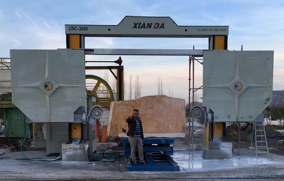 Hoge snelheid Diamond Wire Saw Machine voor Hoge Scherpe Breedte & Capaciteit