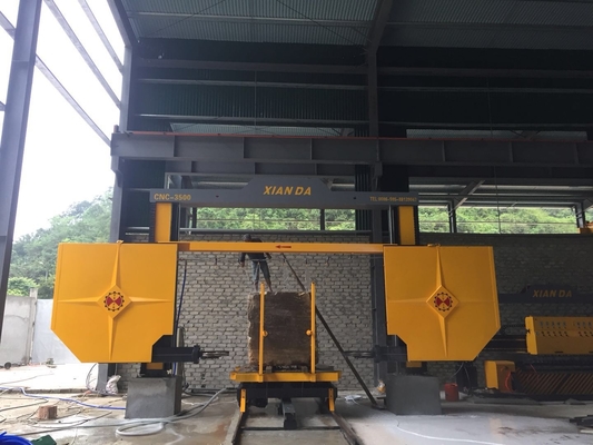 CNC Diamond Wire Saw Machine Stone Blok het Kleden zich Machine