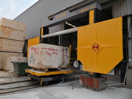 CNC Diamond Wire Saw Machine Stone Blok het Kleden zich Machine