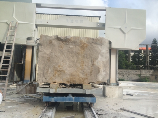 CNC het Blok die van het Steenknipsel Diamond Wire Saw Machine For-Graniet Marmeren Kwarts kleden