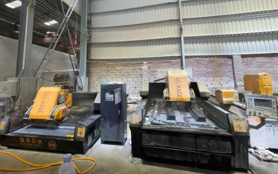 3 het Profielsnijmachine 15kw van de as Lineaire Steen
