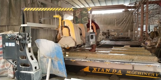 Multiplc van het Functie Marmeren Graniet Lineaire het Profileren Machine 15kw