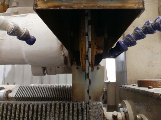 Twee PCs-PLC & CNC van de Balustersnijmachine Steensnijmachine