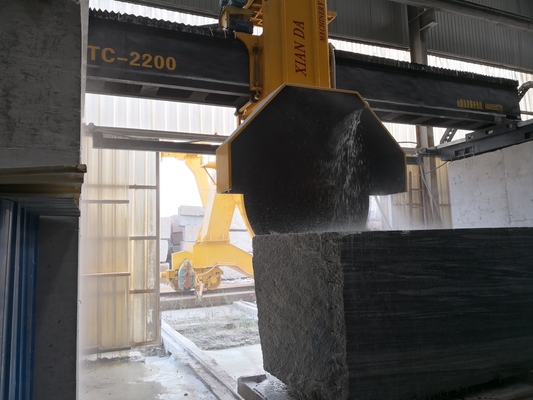 Blocksnijmachine voor het snijden van graniet en marmer