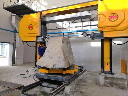 5 Assen CNC Diamantdraadzaag Steen Snijmachine voor het vormen van Granit Marmer Slab