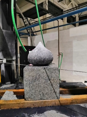 5 Assen CNC Diamantdraadzaag Steen Snijmachine voor het vormen van Granit Marmer Slab