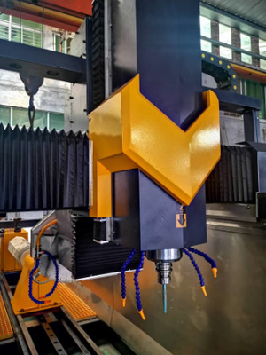 4 As Kolom CNC Steen Snijmachine voor het snijden van marmer en granit graveren