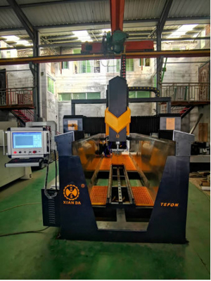 Precieze CNC-stenenhouwmachine met 4-assige kolomhouwmachine