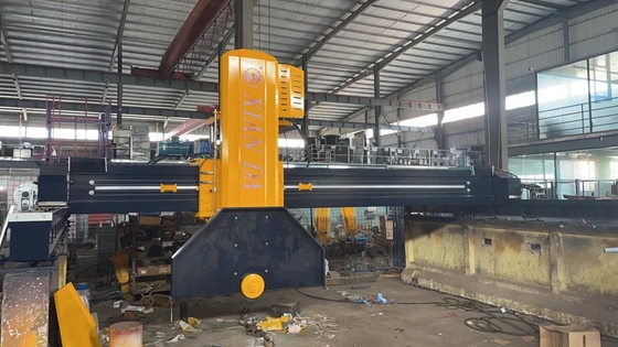 Hoogsnelheid vierkolom middelste blok steenkant snijmachine
