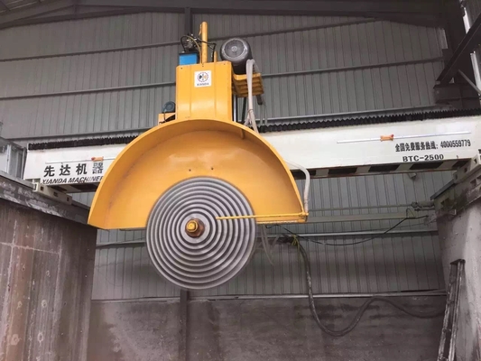 Hoog snelheidsbloksteenrandsnijmachine Elektriciteit