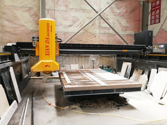Infrarood brug snijmachine voor het verwerken van grote graniet en marmer platen