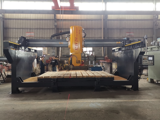 Hoog nauwkeurige geïntegreerde brugsnijmachine voor graniet en marmer