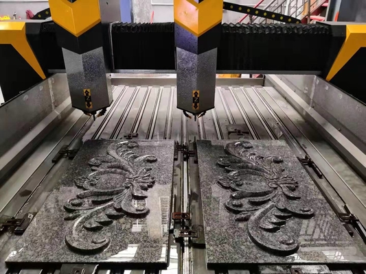 High Precision 4 Axis Arc Slab Column Sculpting Machine