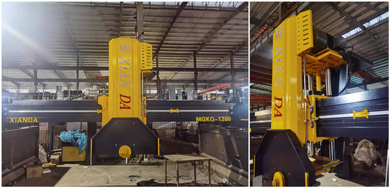 57/67kw Vierkolom middelste bloksnijmachine met 2200-2800mm bladdiameter