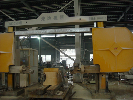 Precision CNC Diamond Wire Saw Machine voor zwaar snijden