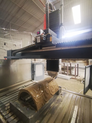 Xianda Machinery 4 Axis Arc & Column Carving Machine voor marmer, graniet
