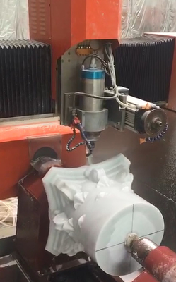 CNC-stenenhouwmachine met 4-assig precisiecontrolesysteem