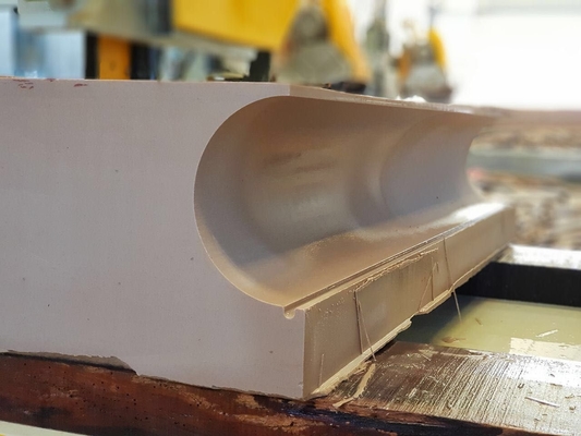 CNC marmeren/granite diamantdraadzaag voor het profileren