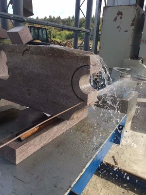 CNC marmeren/granite diamantdraadzaag voor het profileren