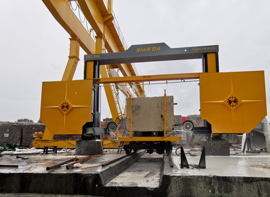 Diamantdraadzaagmachine voor blokdressing door PLC