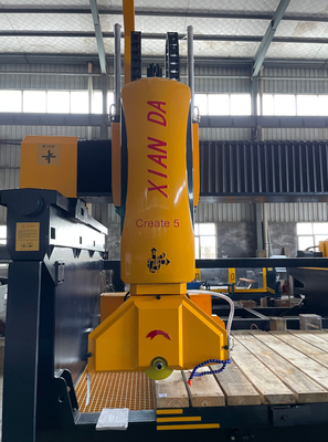 5 as brug snijmachine met precisie nauwkeurigheid en snelheid voor het snijden en frezen functie