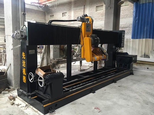 12.5kW Bruto vermogen Kolom Snijmachine voor metalen snijden met hoge nauwkeurigheid