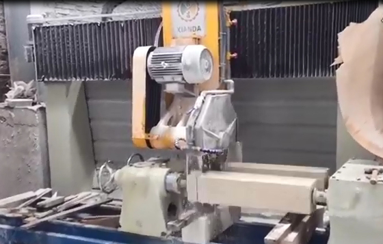 PLC/CNC eenvoudige structuur twee stuks baluster kolom snijmachine