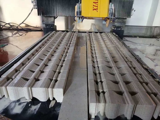 PLC/CNC lineaire machine voor het profileren van portierstructuur voor balustrade, grafsteen