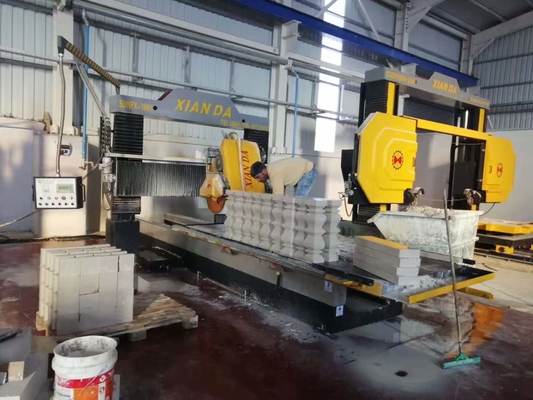 PLC/CNC lineaire machine voor het profileren van portierstructuur voor balustrade, grafsteen