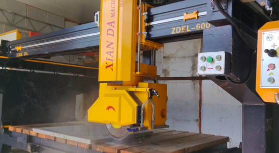 Geïntegreerde automatische brugsnijmachine voor precisie-snijden