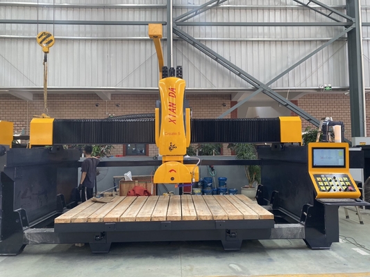 5 axis linking cnc systeem brug snijmachine met geheugenfunctie voor het uitschakelen